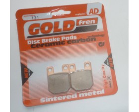 BRZDOVÉ DESKY GOLDFREN - PÁR - NA STARÉ ČERNÉ TŘMENY AJP A MIL